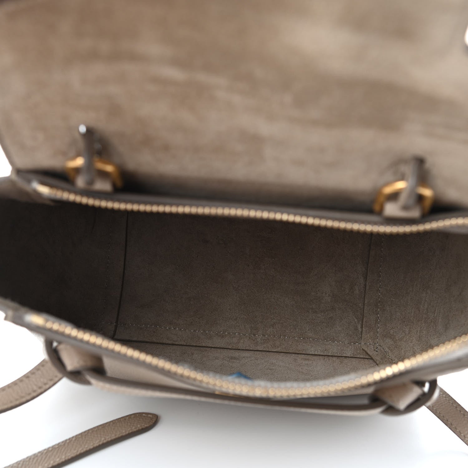 Celine Grained Calfskin Nano Belt Bag Light Taupe 5 of 9