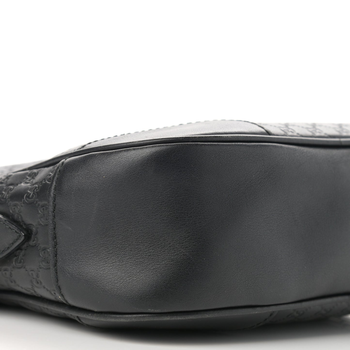 Microguccissima Mini Bree Messenger Bag Black