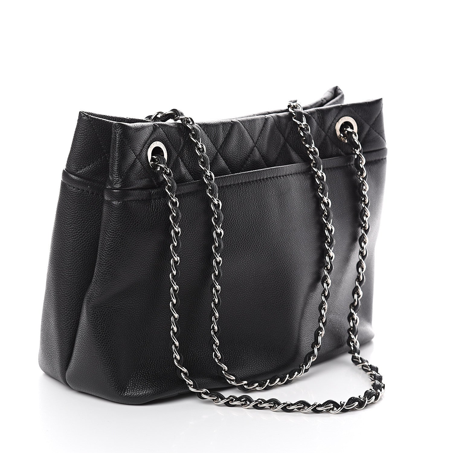 Chanel Caviar Timeless CC Soft Tote Black 2 of 9