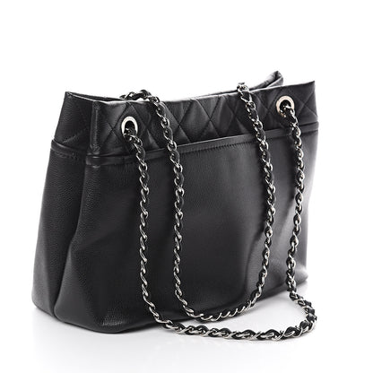 Chanel Caviar Timeless CC Soft Tote Black 2 of 9