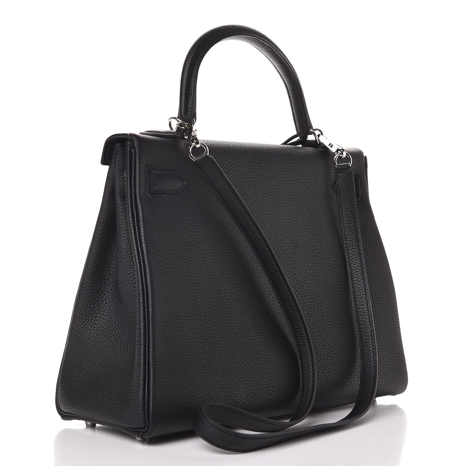 Hermes Togo Kelly Retourne 32 Black 4 of 13