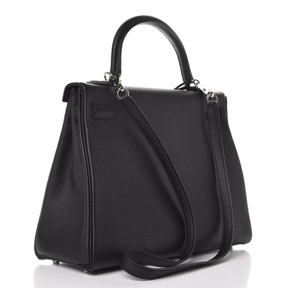 Hermes Togo Kelly Retourne 32 Black 4 of 13