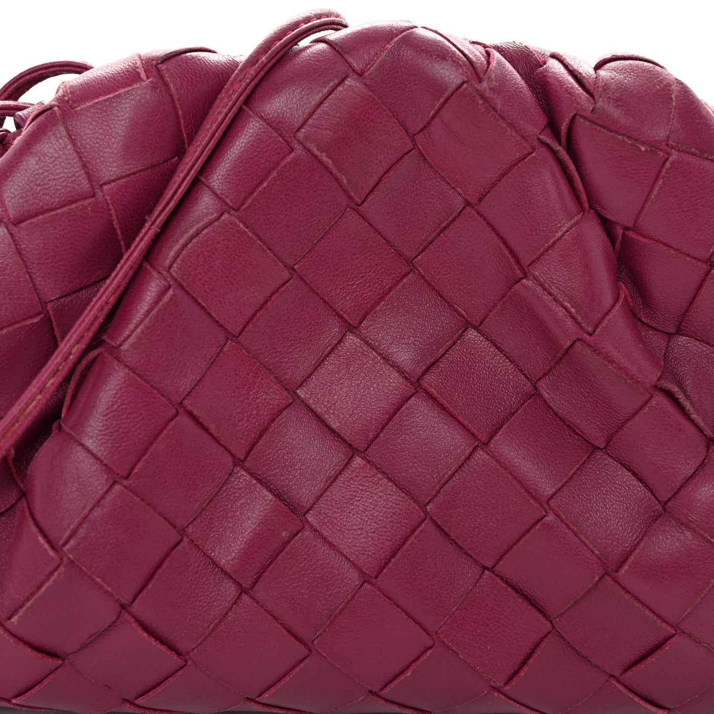Nappa Intrecciato The Mini Pouch Cinnabar