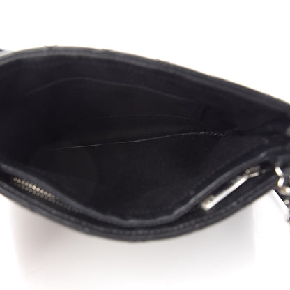 Chanel Aged Calfskin Quilted Crossbody Bag Black 5 of 13