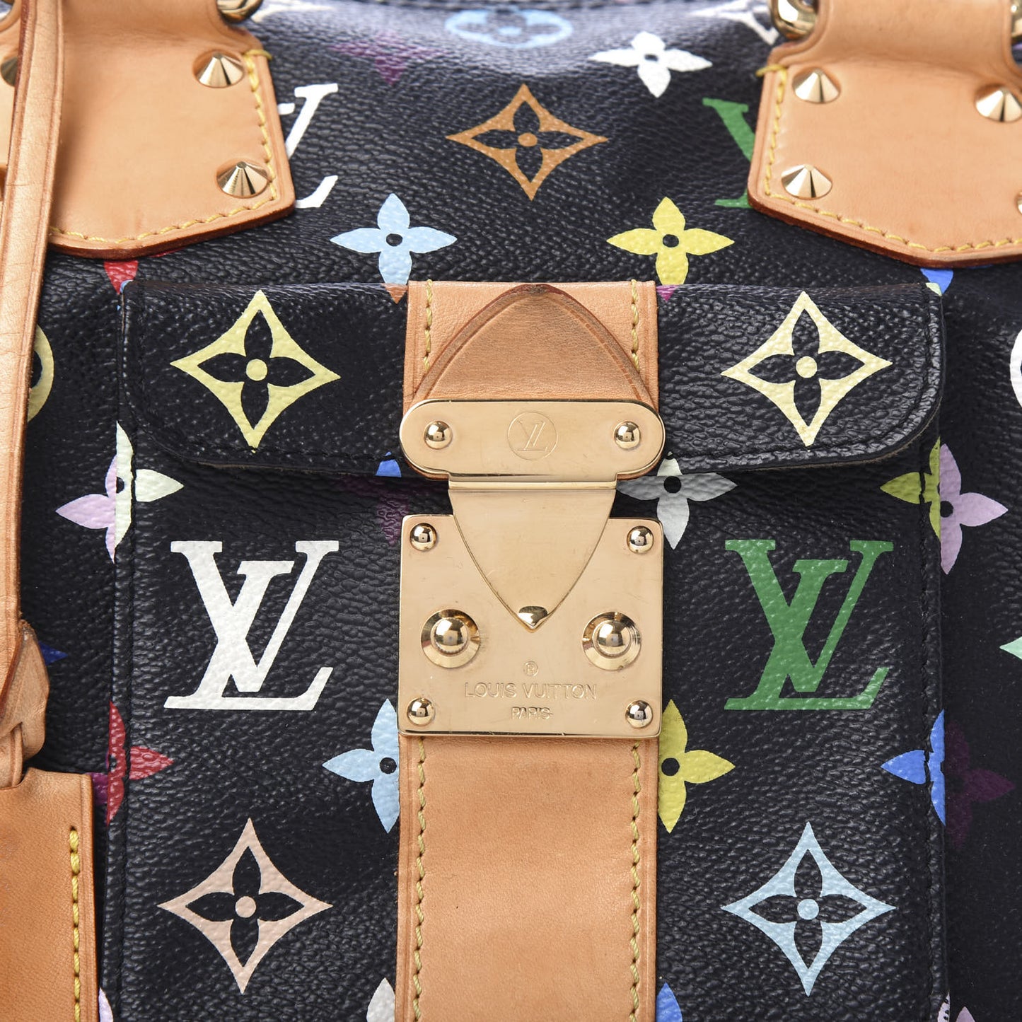 Monogram Multicolor Speedy 30 Black