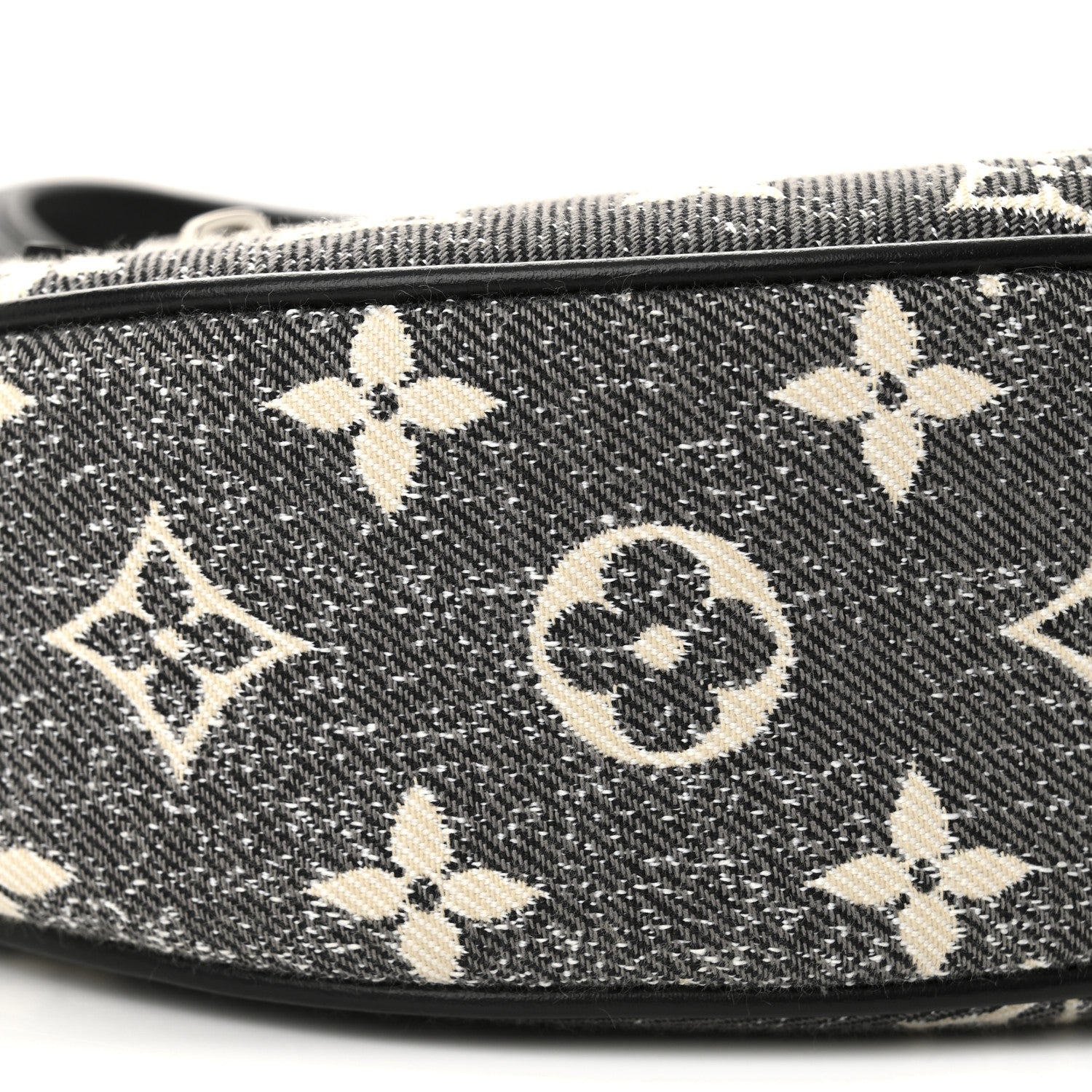 Louis Vuitton Monogram Jacquard Denim Loop Black 8 of 10