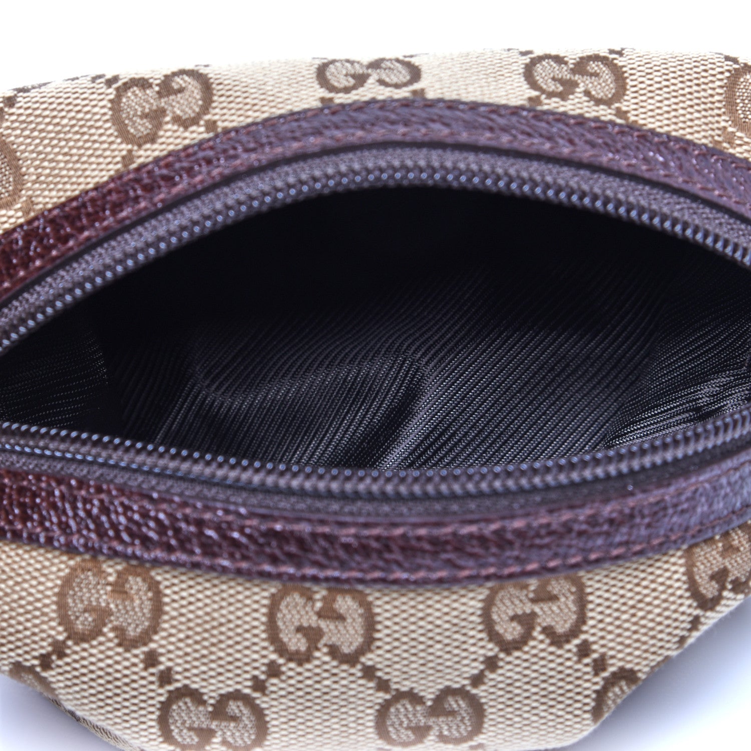 Gucci Monogram Small Cosmetic Case Dark Brown 5 of 11