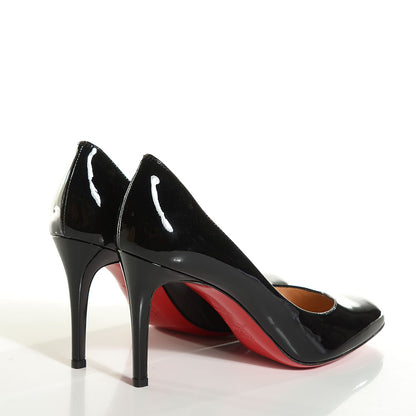 Christian Louboutin Patent Simple 85 Pumps 37 Black 4 of 7