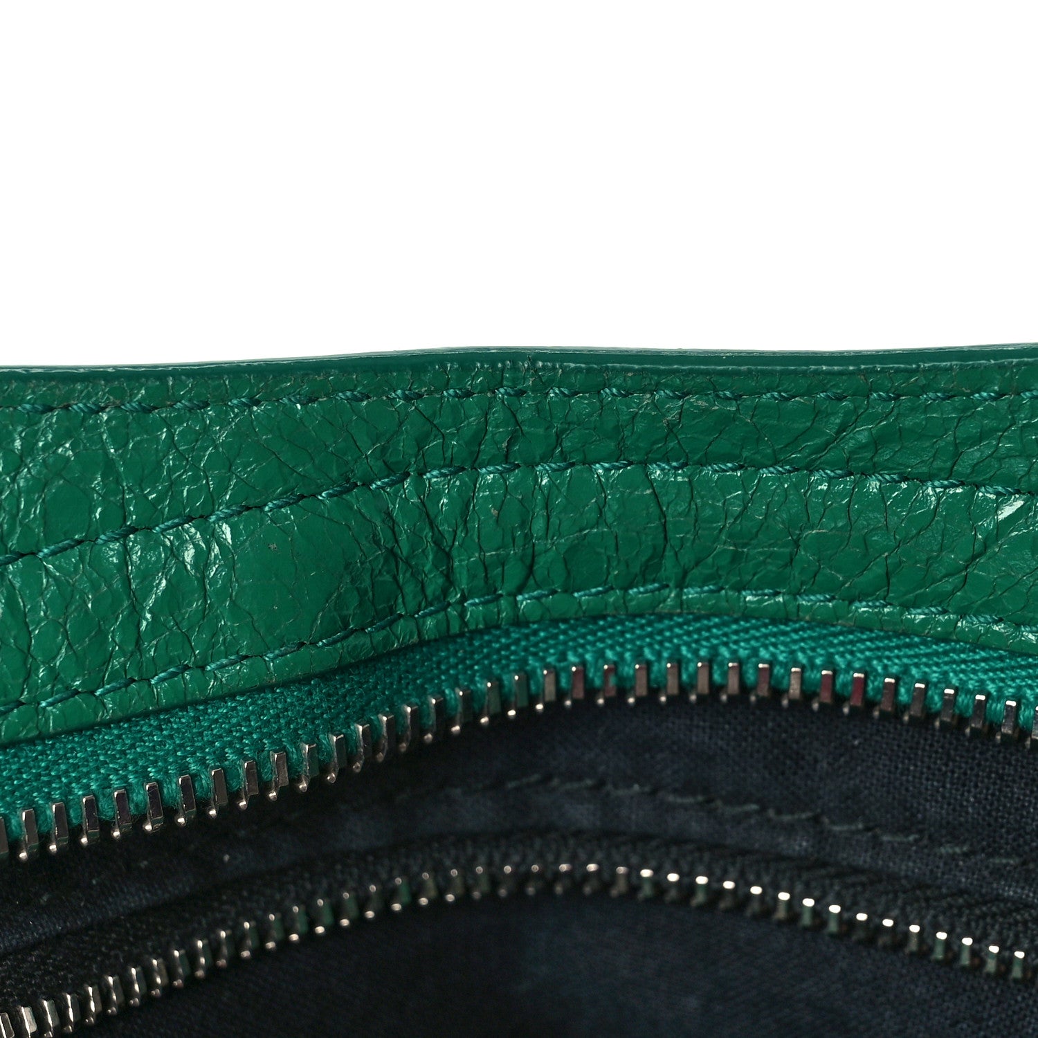 Balenciaga Agneau Classic Silver Hardware S City Magic Green 13 of 19
