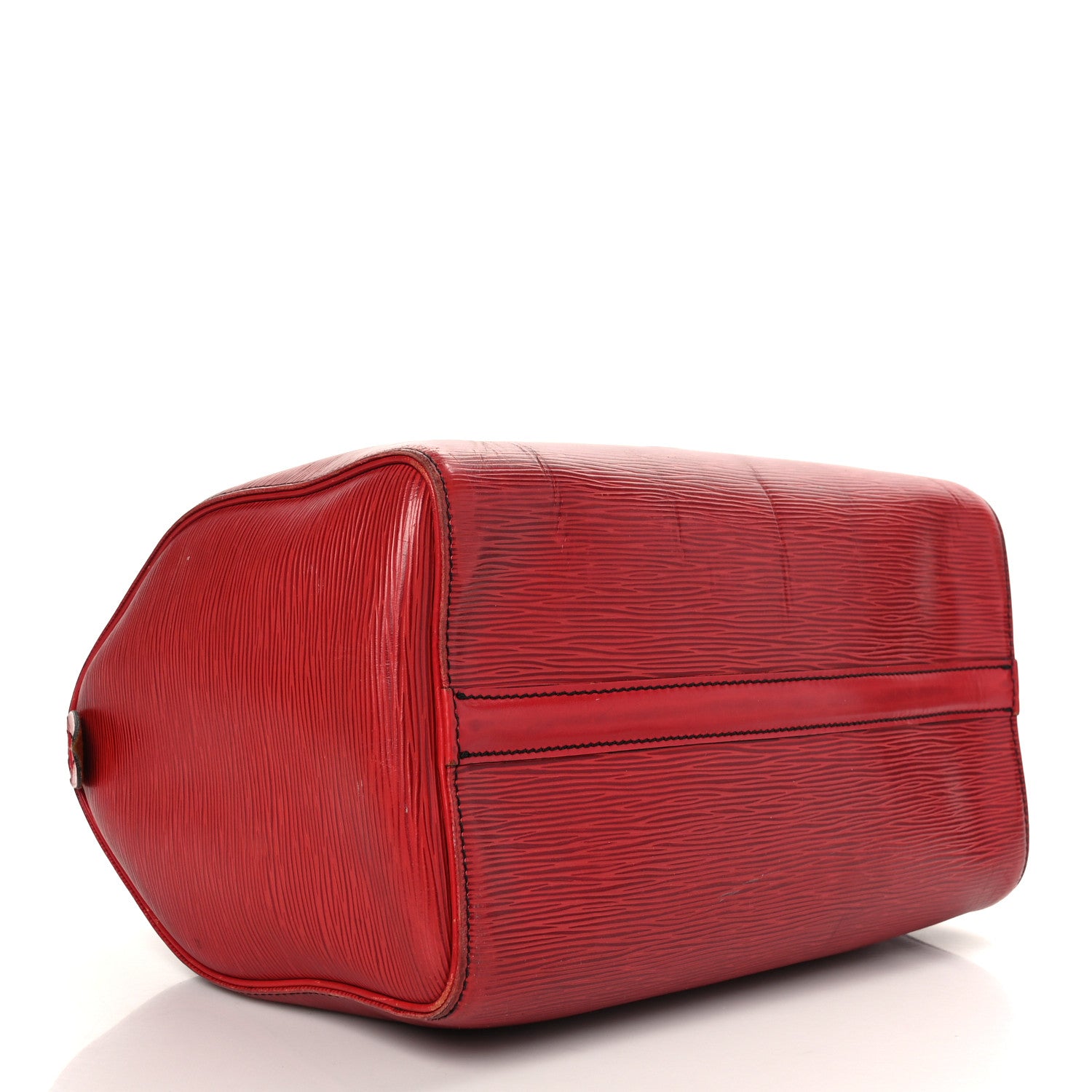 Louis Vuitton Epi Speedy 30 Castillan Red 4 of 14