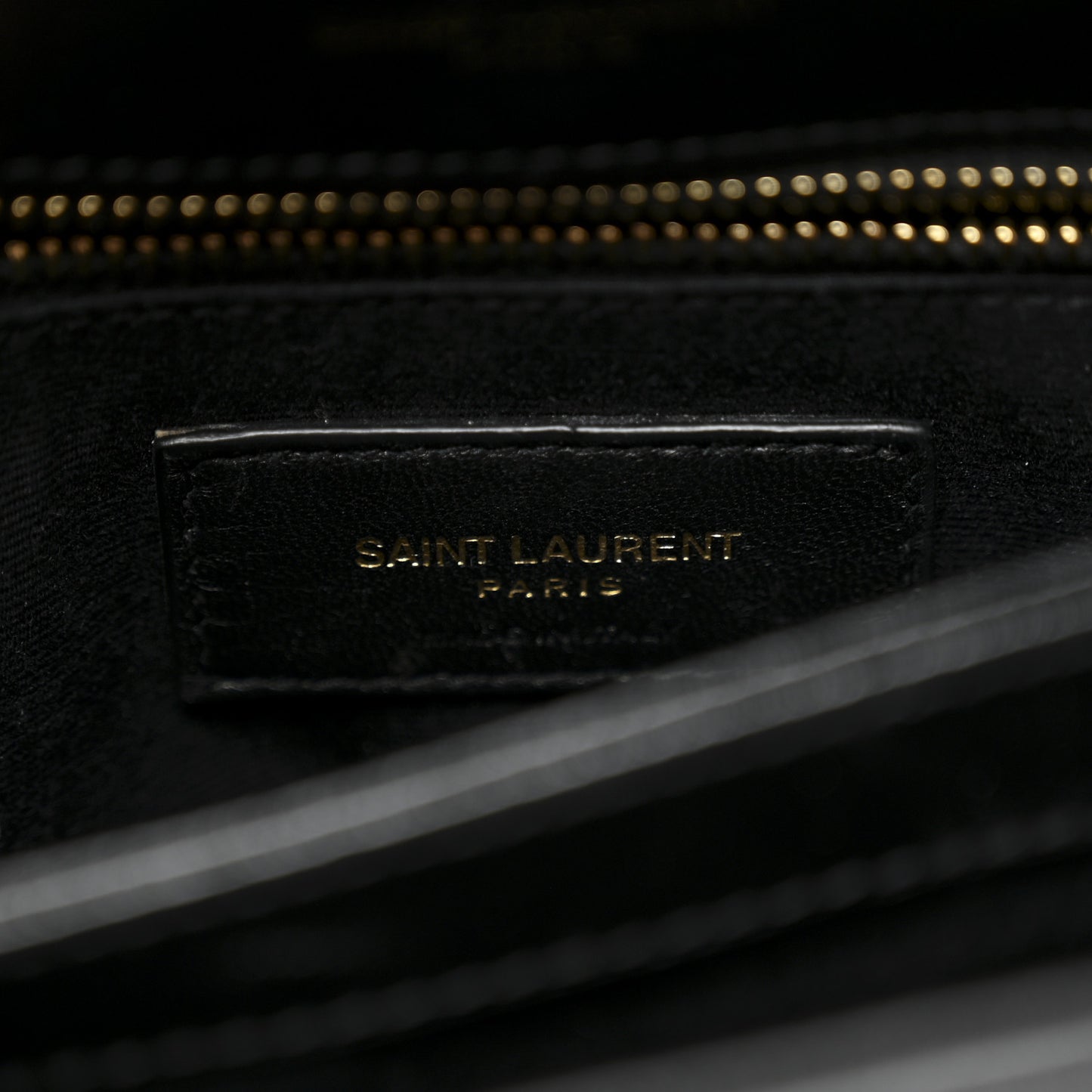 Calfskin Y Quilted Monogram Toy Loulou Crossbody Bag Black