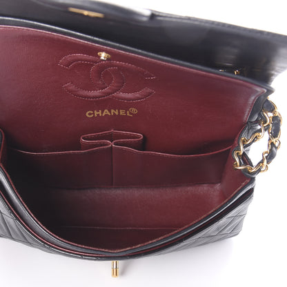 Chanel Lambskin Quilted Small Double Flap Black 4 of 8