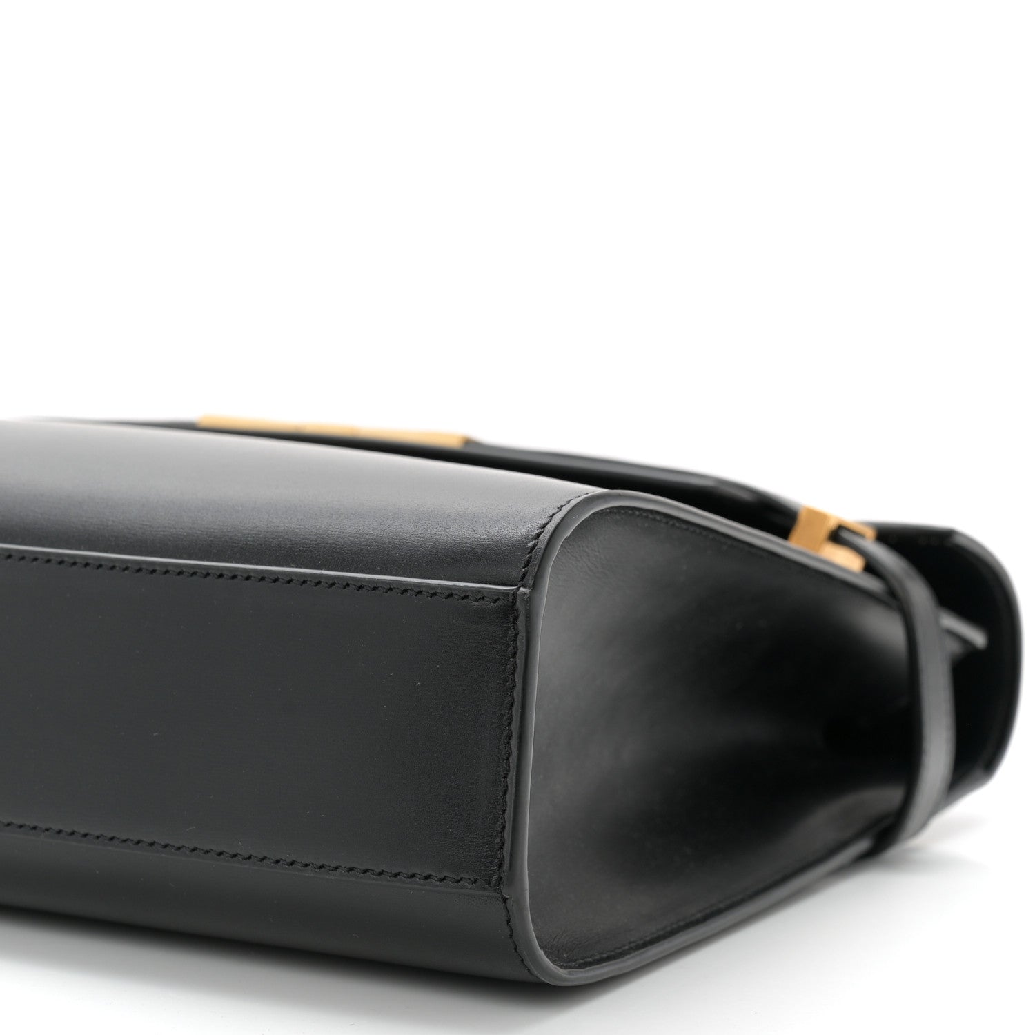 Saint Laurent Smooth Calfskin Manhattan Shoulder Bag Black 10 of 10