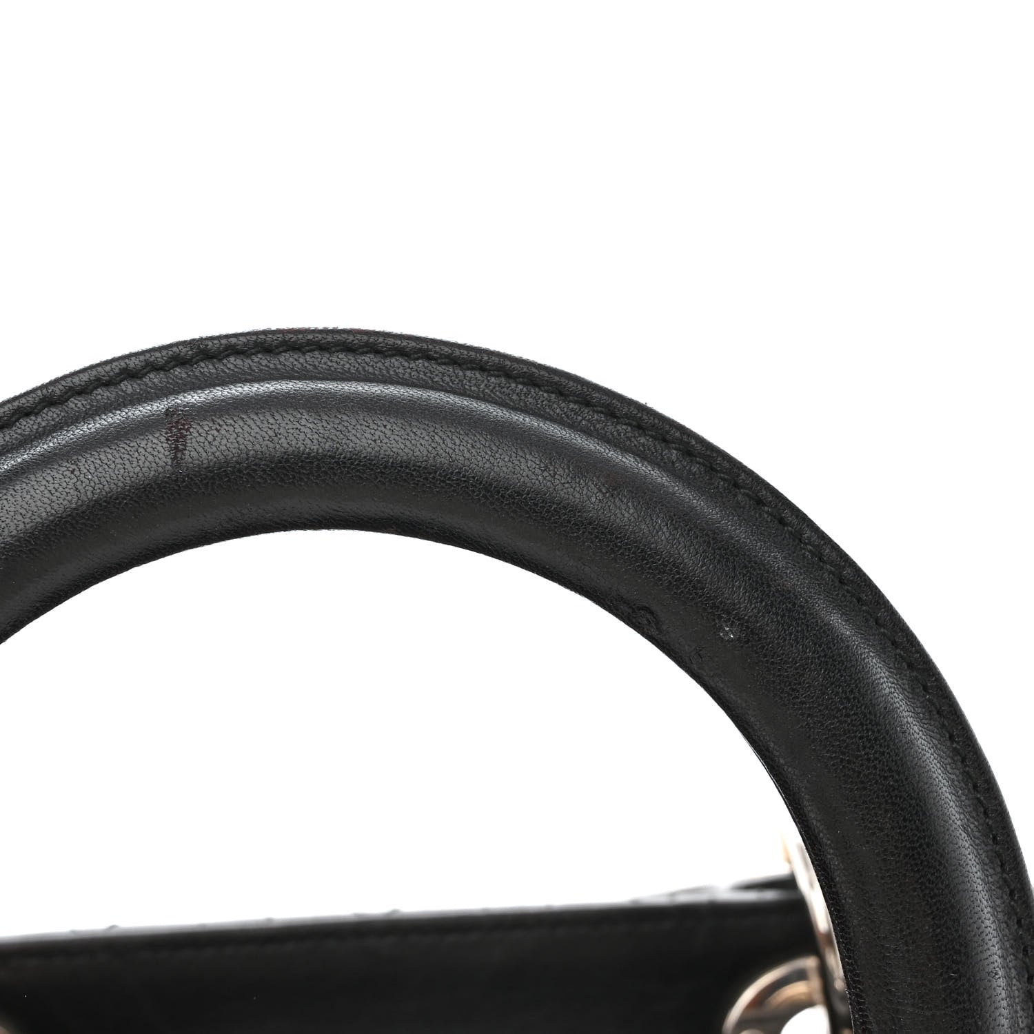 Christian Dior Lambskin Cannage XL Lady Dior Black 13 of 16