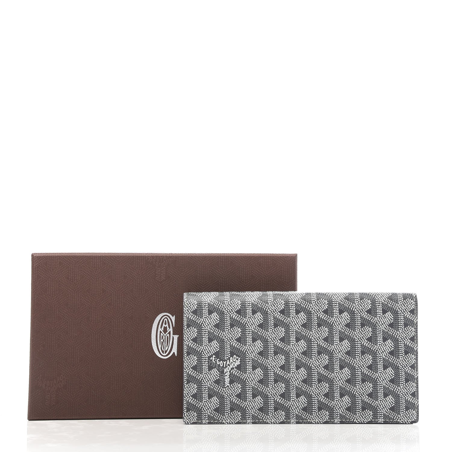 Goyard Goyardine Long Bi-Fold Wallet Grey 7 of 7