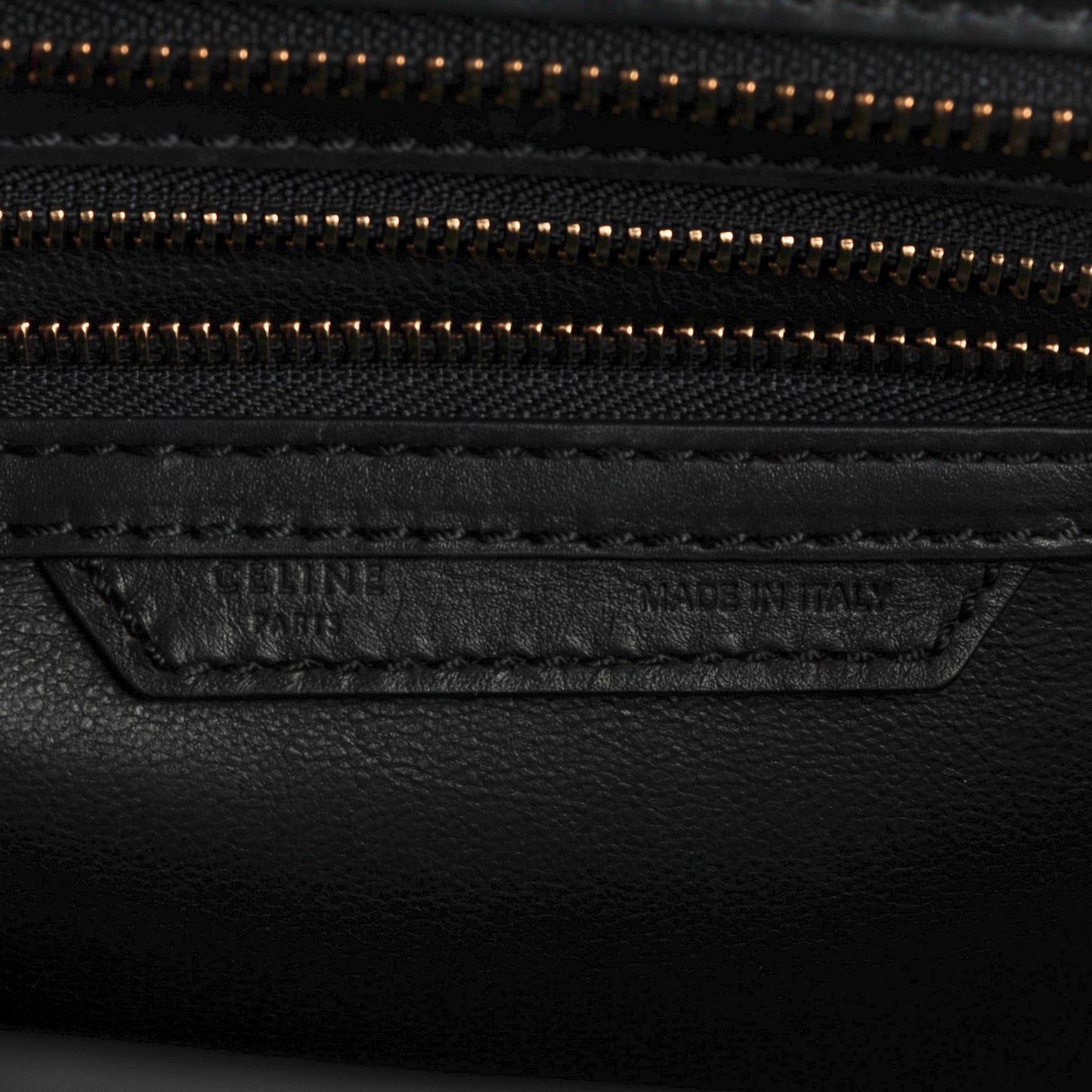 Smooth Calfskin Micro Luggage Navy Blue