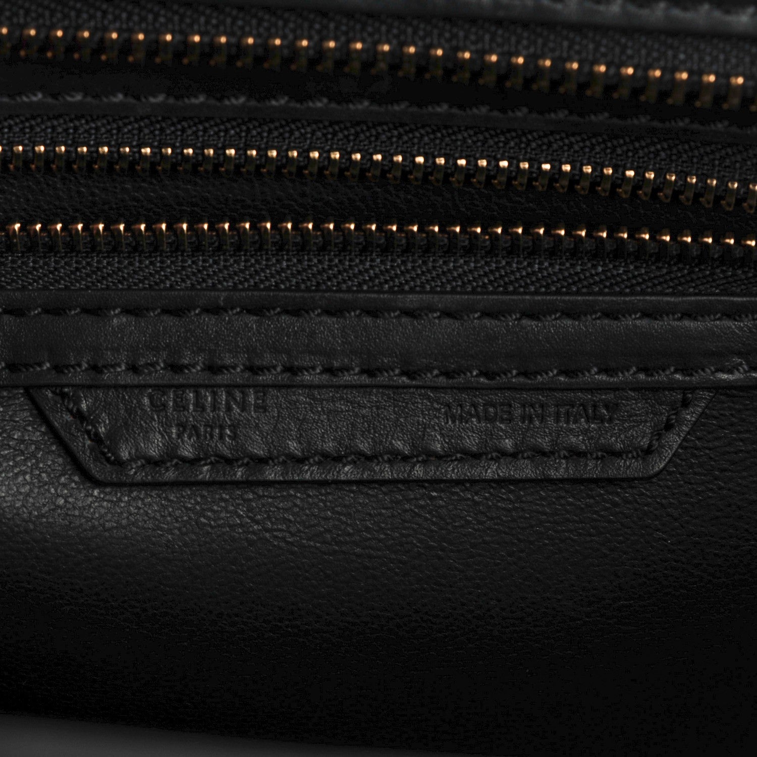 Celine Smooth Calfskin Micro Luggage Navy Blue 8 of 8