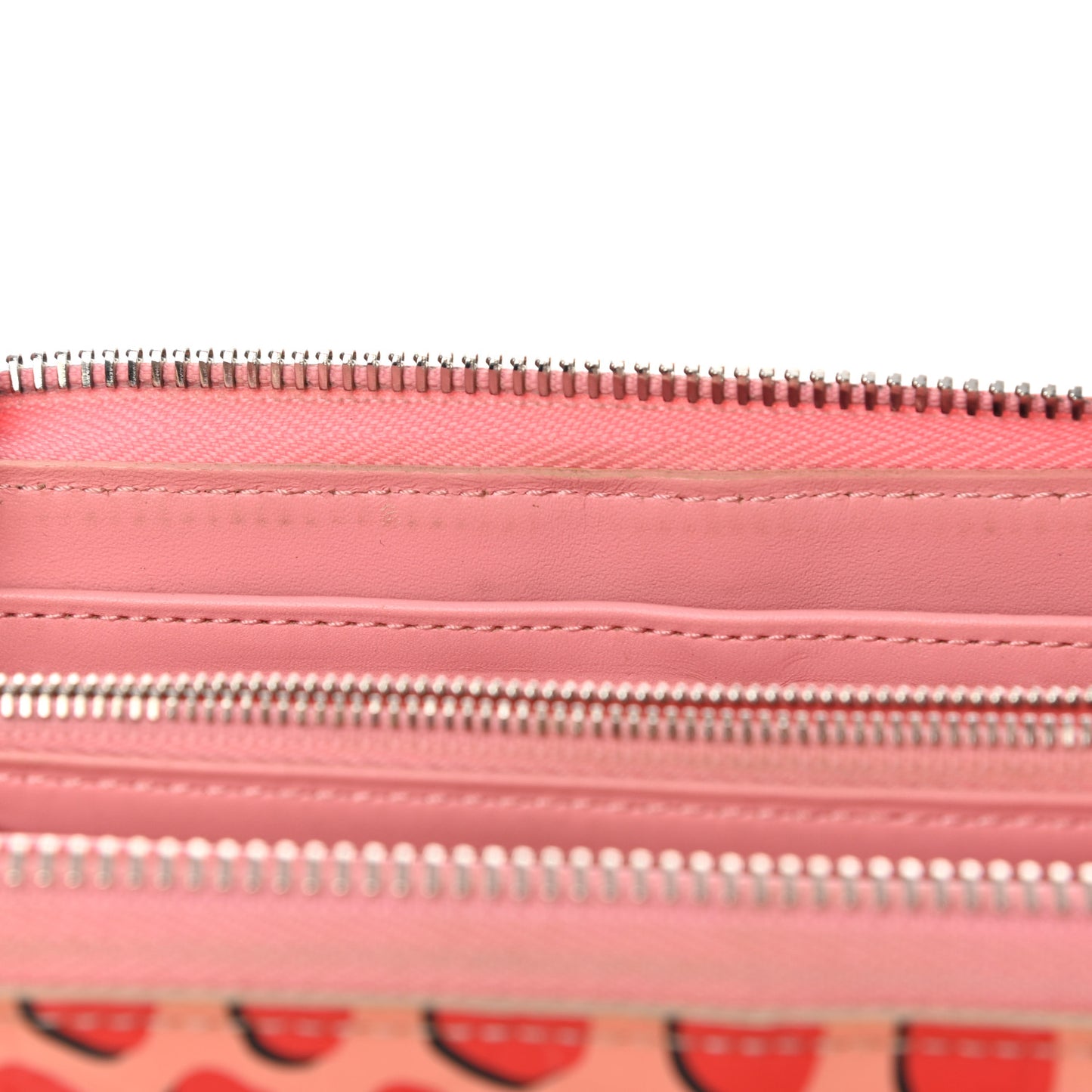 Vernis Jungle Dots Zippy Wallet Sugar Pink Poppy