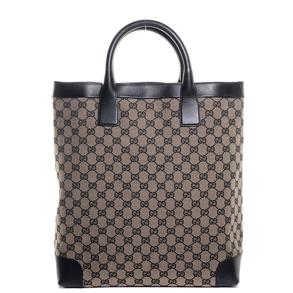 Gucci Monogram Canvas Tote Black 1 of 7