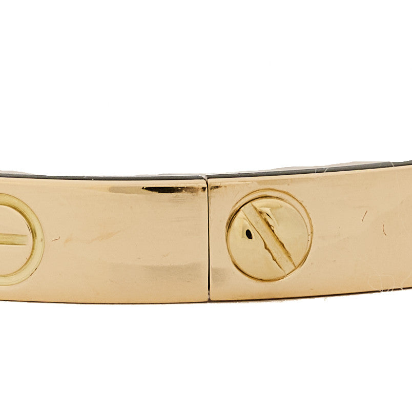 Cartier 18K Yellow Gold LOVE Bracelet 16 4 of 8