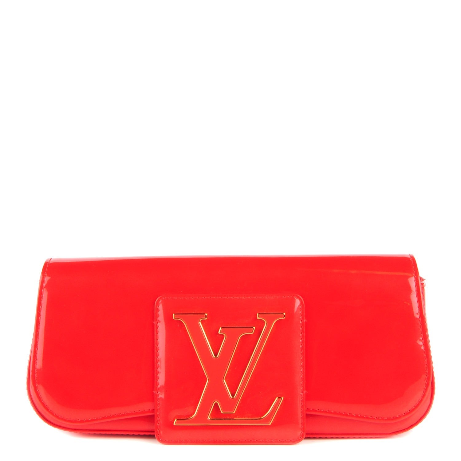 Louis Vuitton Patent Sobe Clutch Grenadine 1 of 7