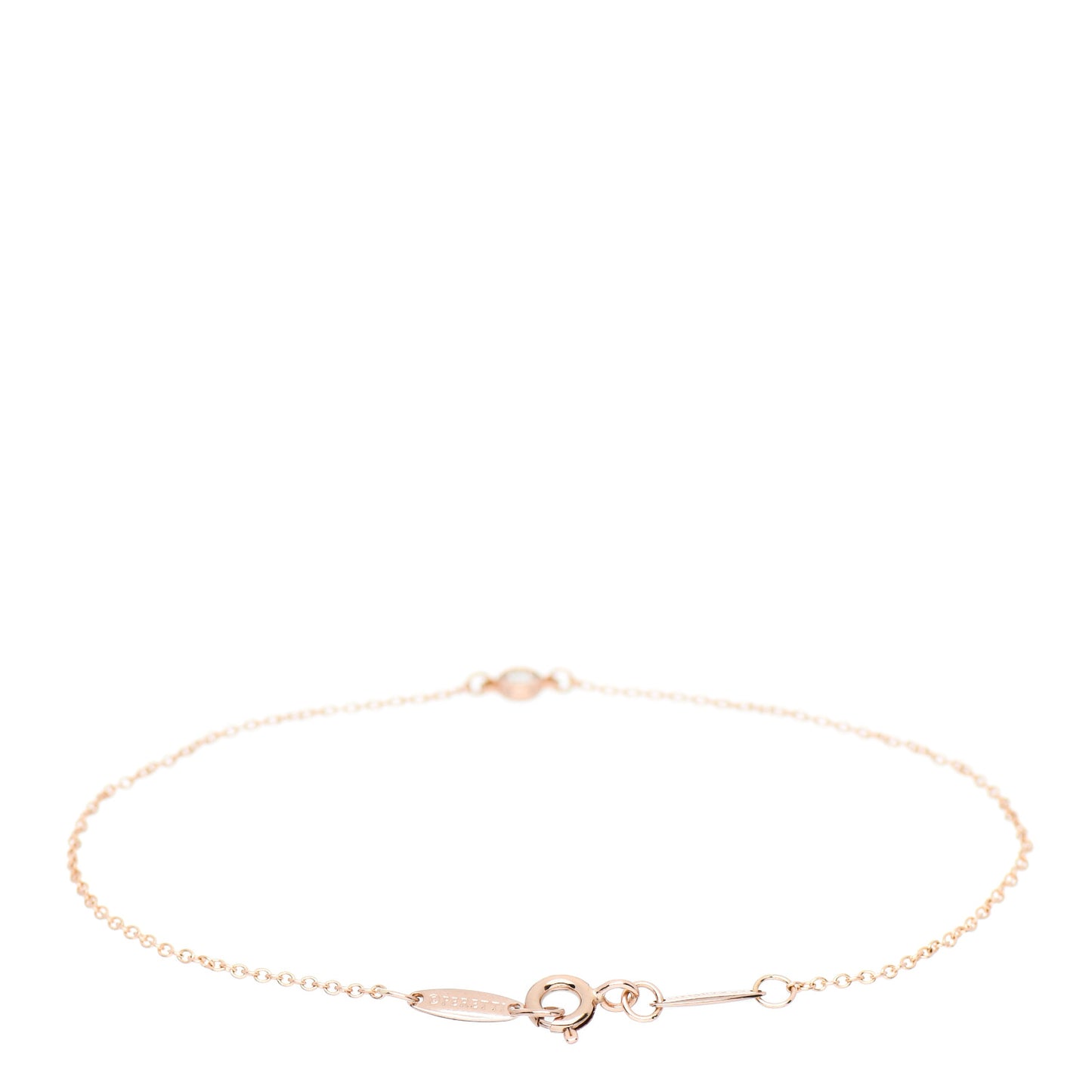 18K Yellow Gold Diamond .03ct Elsa Peretti Diamonds by the Yard Bracelet