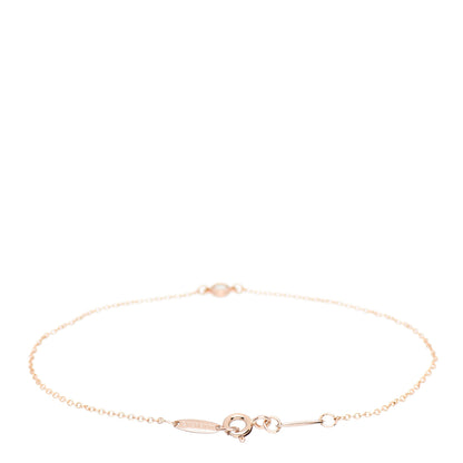 Tiffany 18K Yellow Gold Diamond .03ct Elsa Peretti Diamonds by the Yard Bracelet 2 of 3