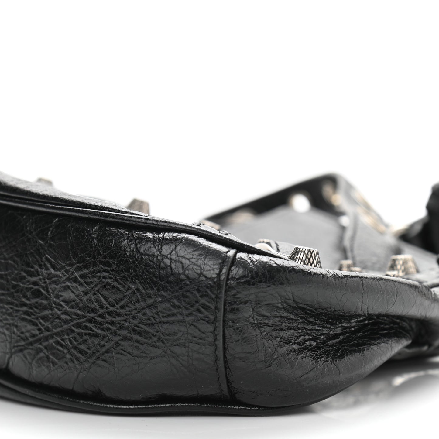 Agneau Arena Le Cagole Shoulder Bag XS Black