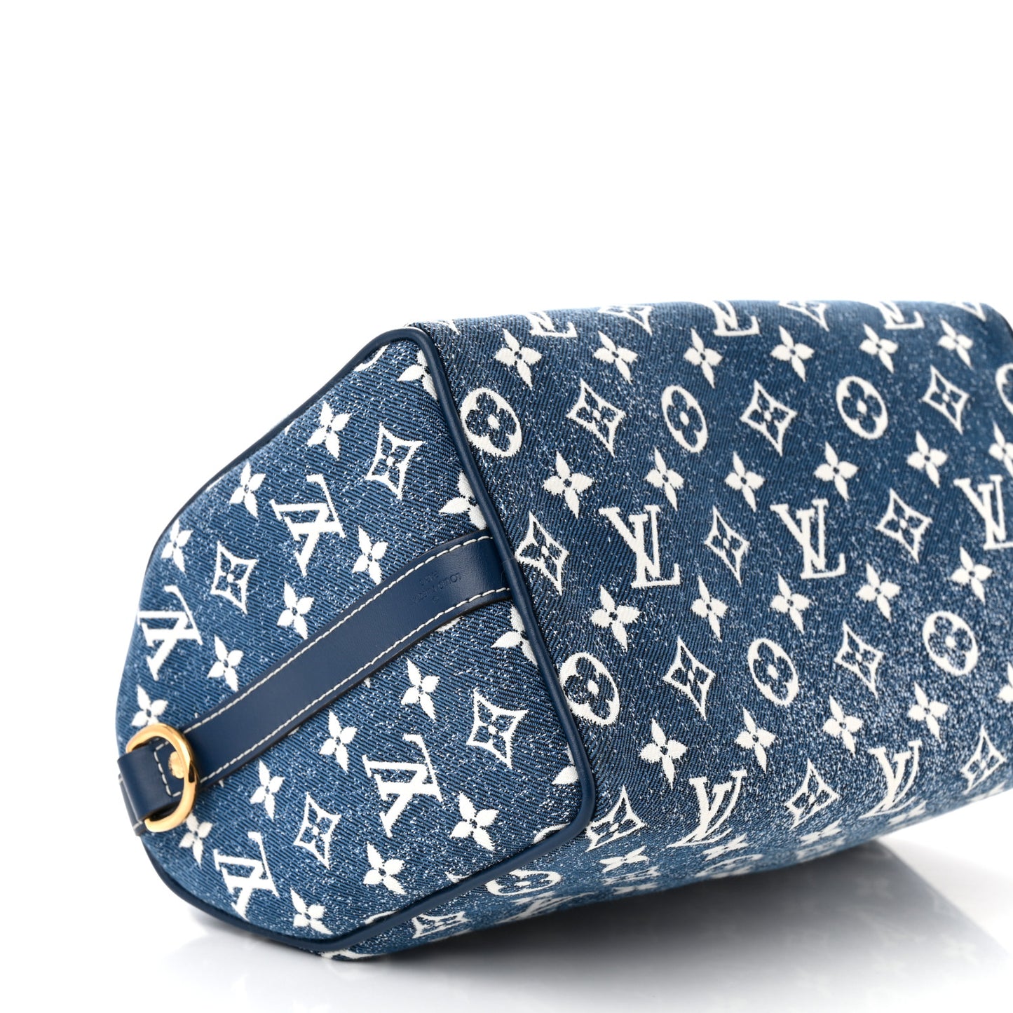 Monogram Jacquard Denim Speedy Bandouliere 25 Bleu
