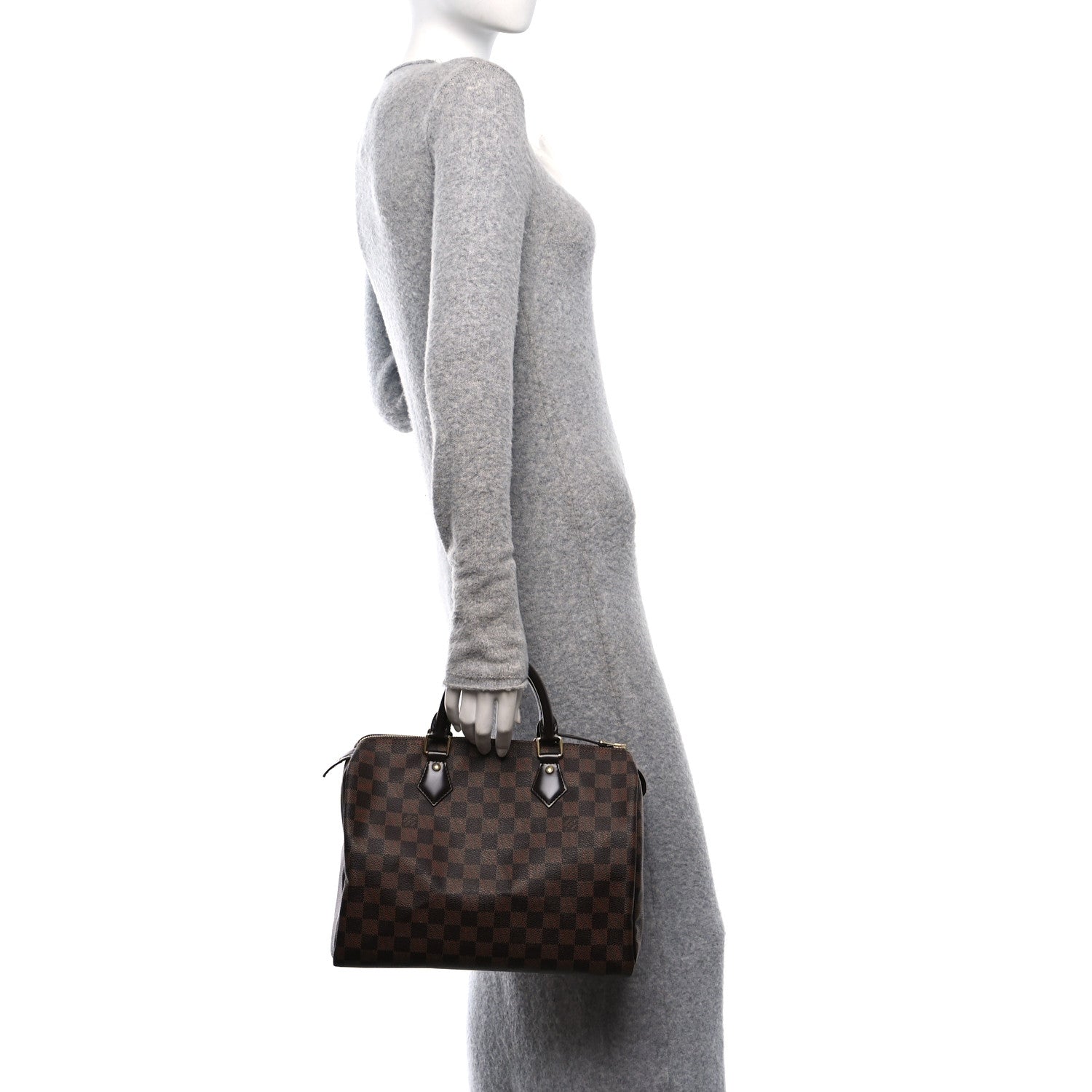 Louis Vuitton Damier Ebene Speedy 30 2 of 9