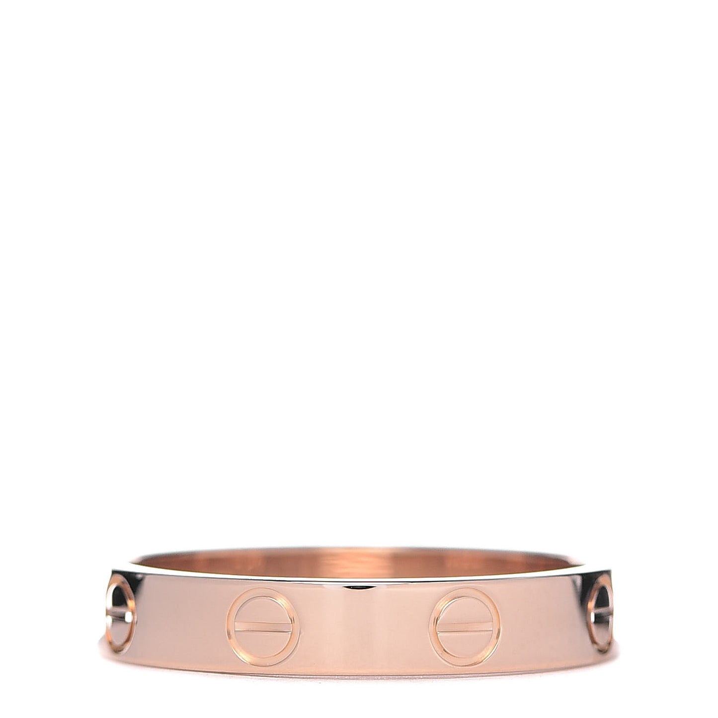 18K Pink Gold 3.5mm LOVE Wedding Band Ring 55 7.25