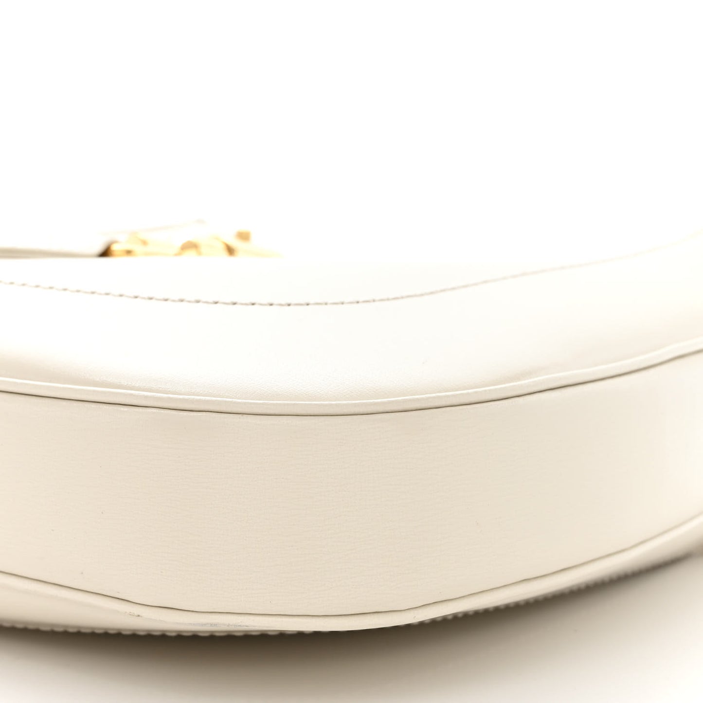 Boarded Dyana Lux Calfskin Small Jackie 1961 Hobo Mystic White