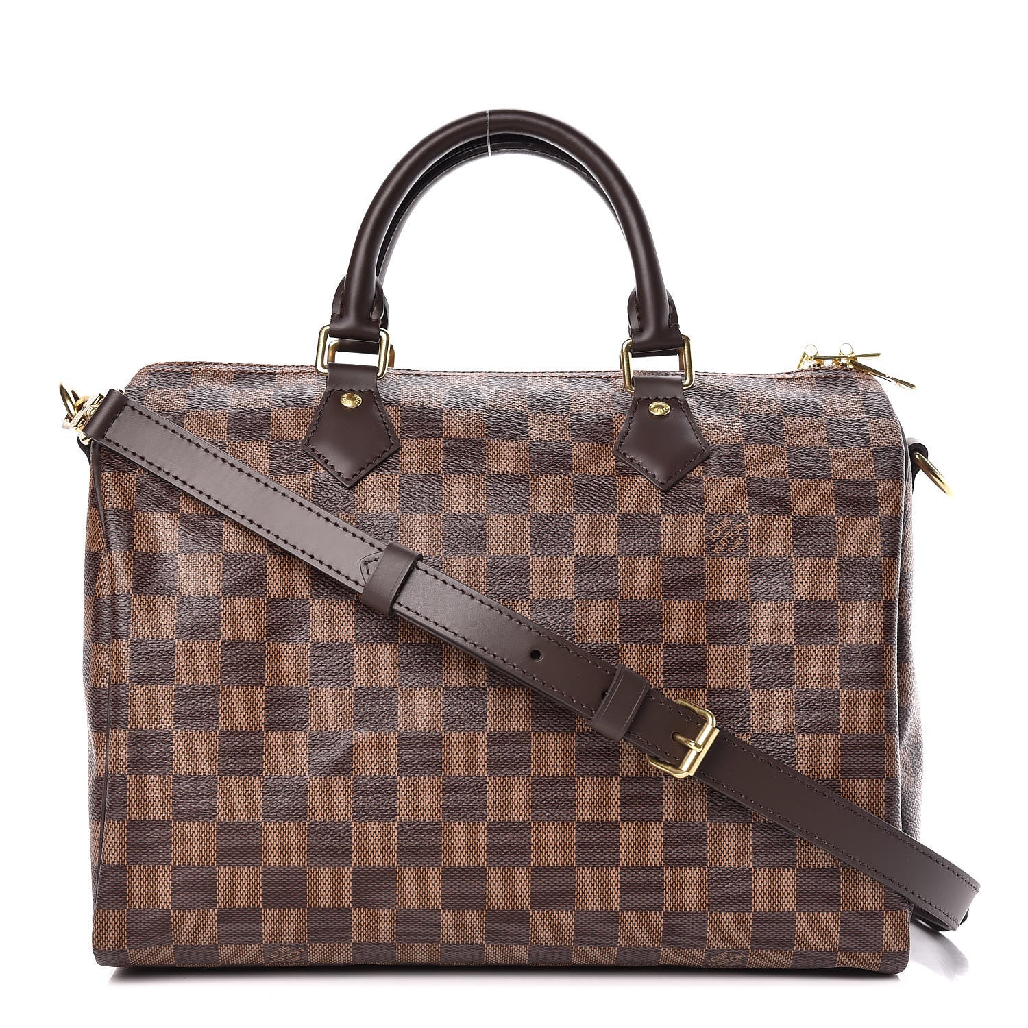 Louis Vuitton Damier Ebene Speedy Bandouliere 30 1 of 11