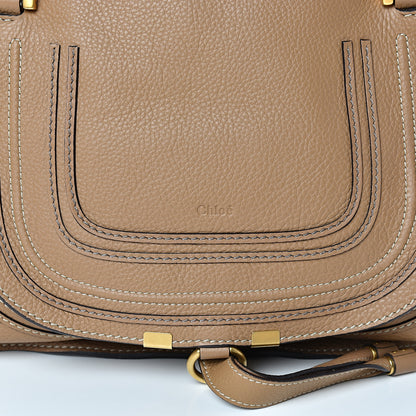 Chloe Calfskin Medium Marcie Satchel Nut 7 of 9