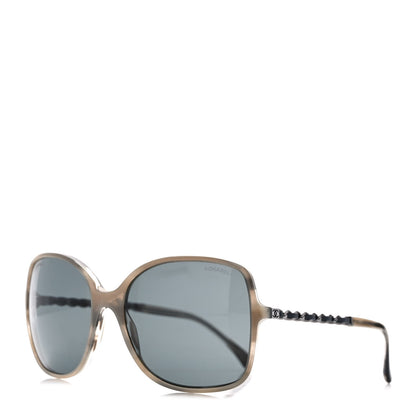 Chanel Lambskin Square Chain Sunglasses 5210-Q Grey 1 of 8