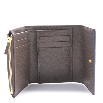 Gucci GG Supreme Monogram Web Ophidia Compact Wallet Beige New Acero 5 of 10
