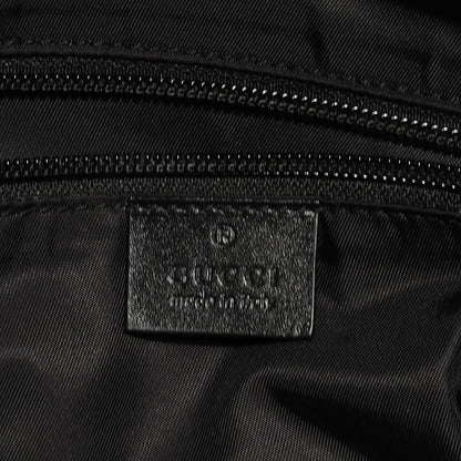 Gucci Mens Nylon Large Messenger Bag Black 6 of 8