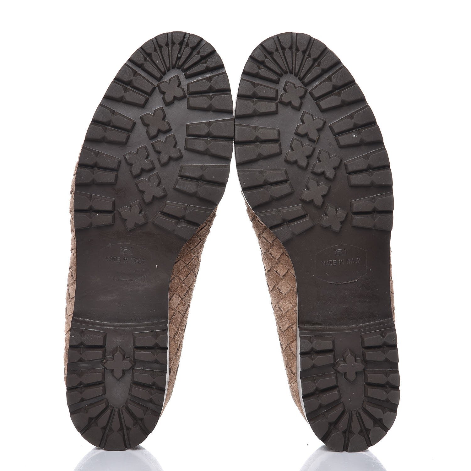 Bottega Veneta BOTTEGA Suede Intrecciato Penny Loafers 8.5 14 of 15