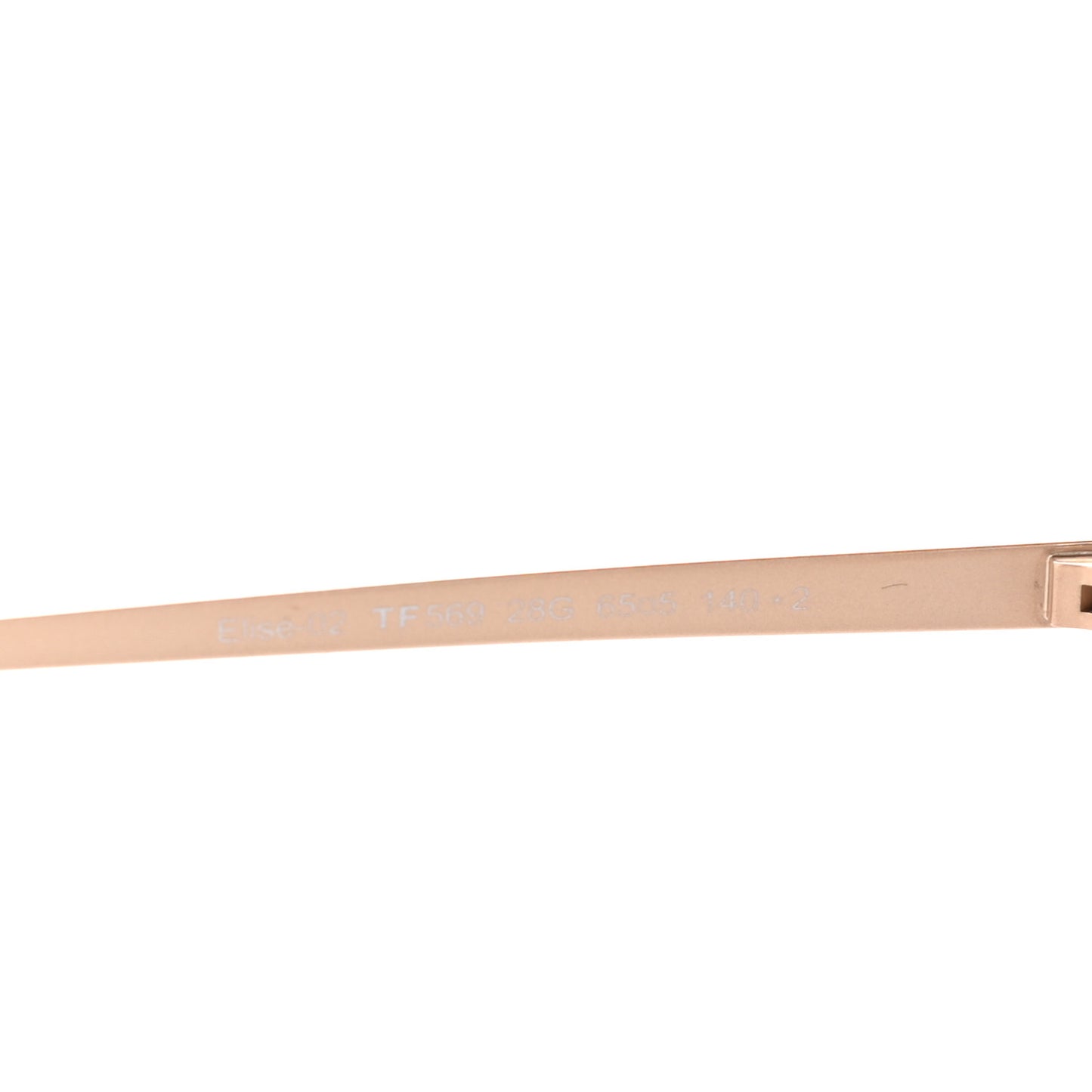 Elise 2 Sunglasses TF569 Gold