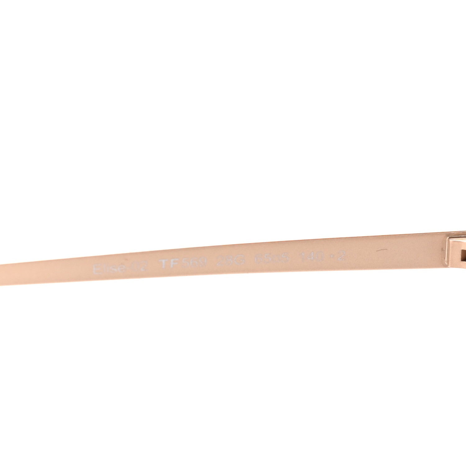 Tom Ford Elise 2 Sunglasses TF569 Gold 7 of 9