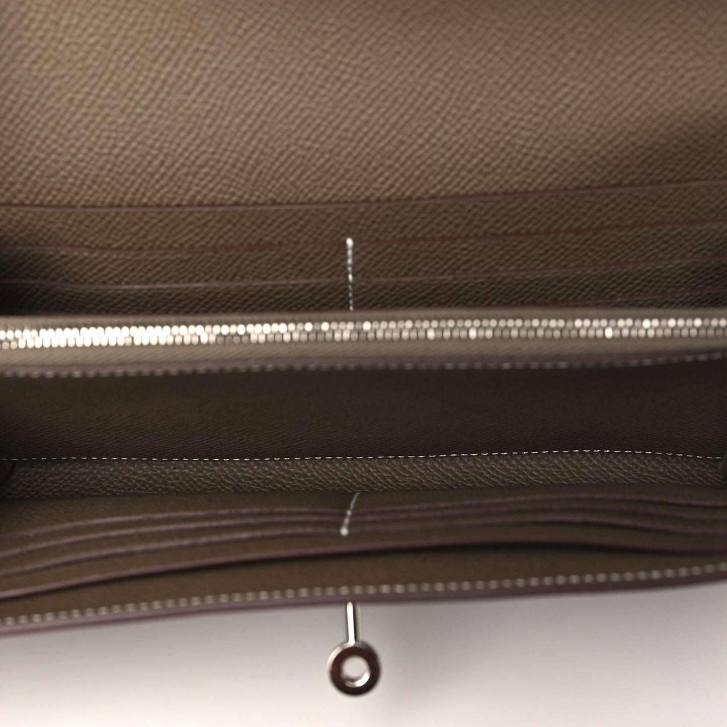 Epsom Kelly Longue Wallet Etoupe