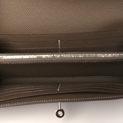Hermes Epsom Kelly Longue Wallet Etoupe 5 of 7