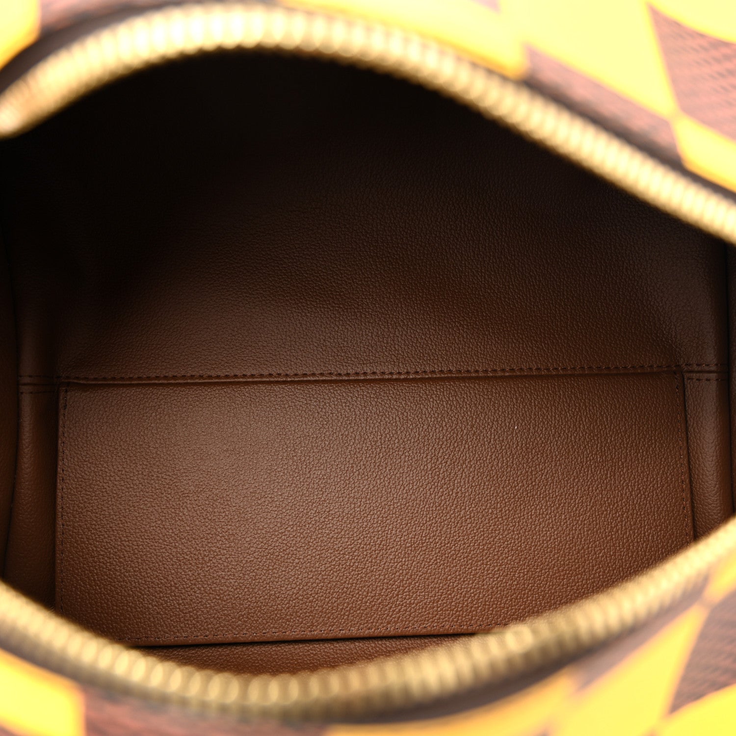 Louis Vuitton Damier Pop Shoes Bag Yellow 5 of 11