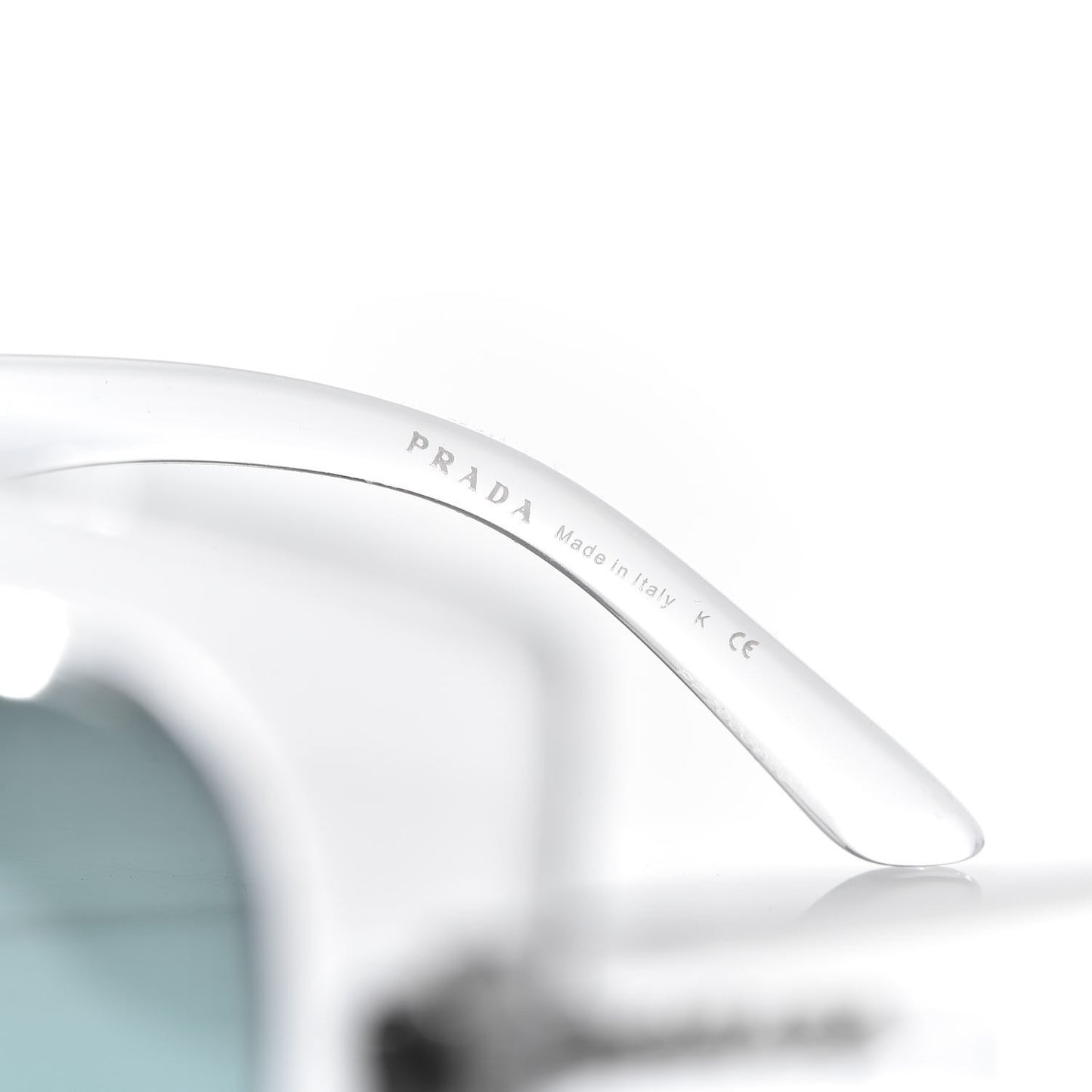 Cat Eye Sunglasses SPR 19M Transparent Light Blue