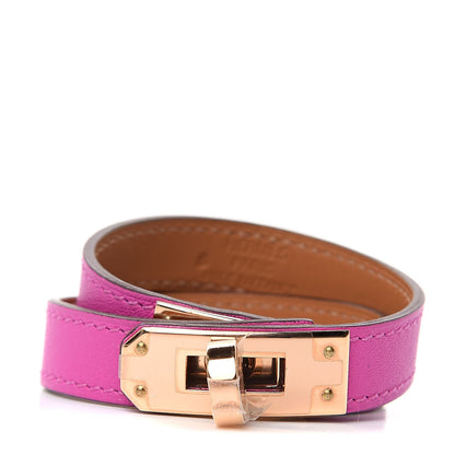 Hermes Swift Kelly Double Tour Bracelet T1 Magnolia 1 of 6