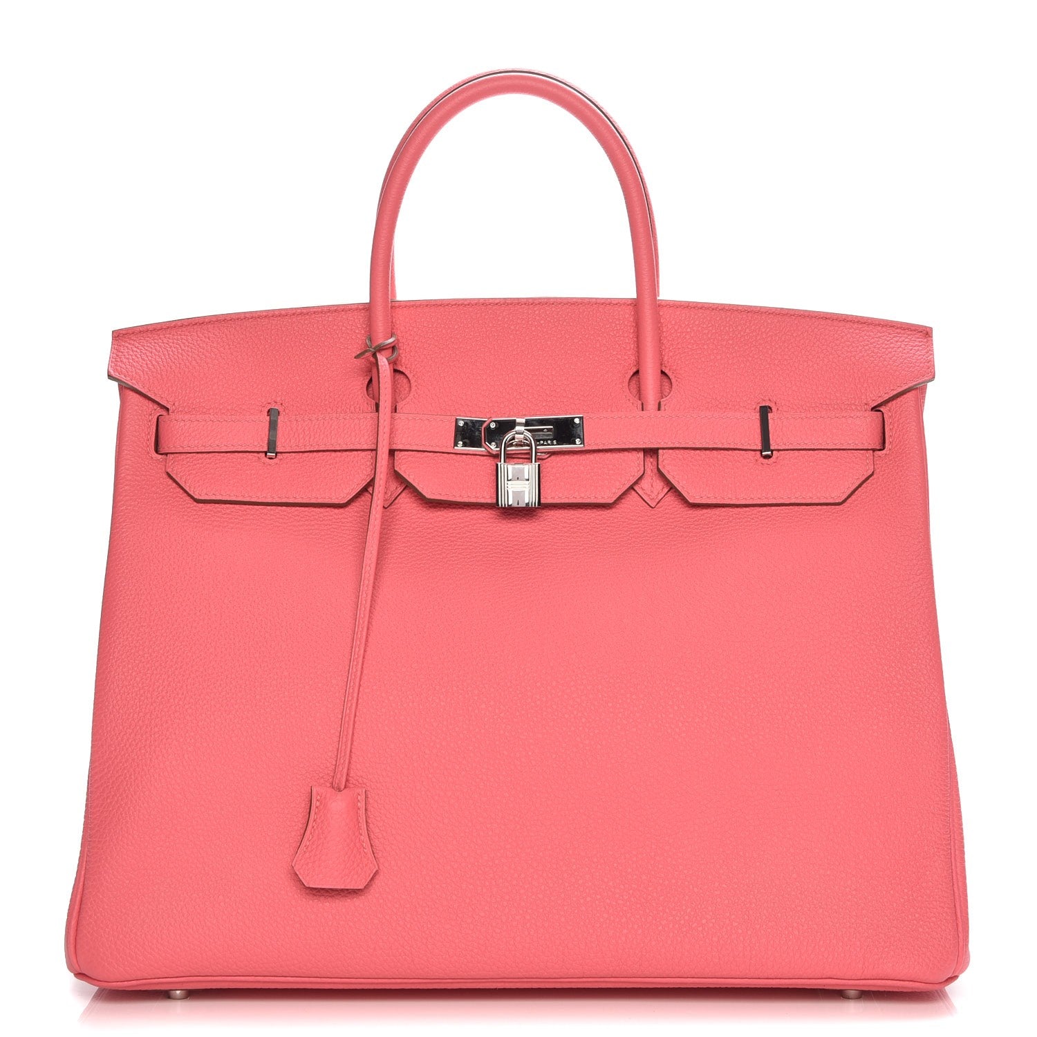 Hermes Togo Birkin 40 Rose Lipstick 1 of 28