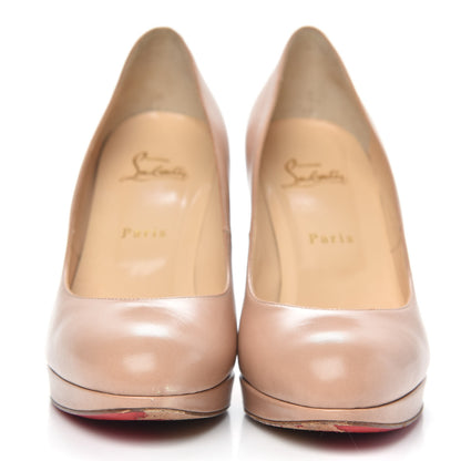 Christian Louboutin Kid New Simple 100 Pumps 39.5 Nude 2 of 10