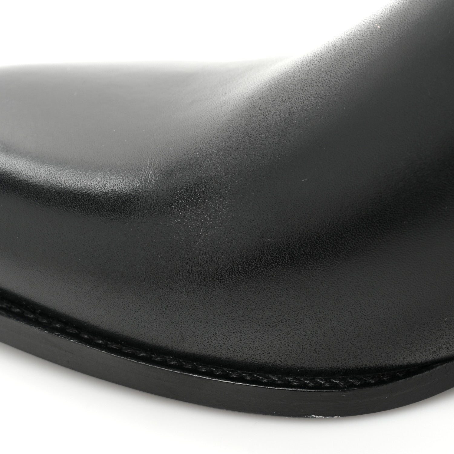 Saint Laurent Calfskin Wyatt 30 Jodhpur Boots 42 Black 12 of 15