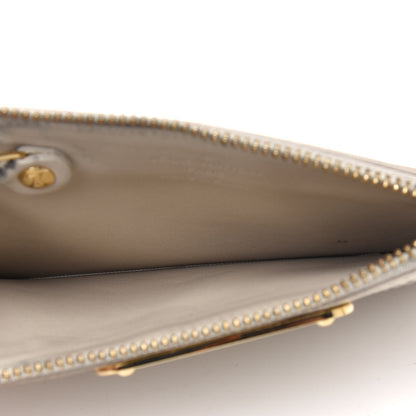 Louis Vuitton Vernis Key Pouch Blanc Corail 3 of 4