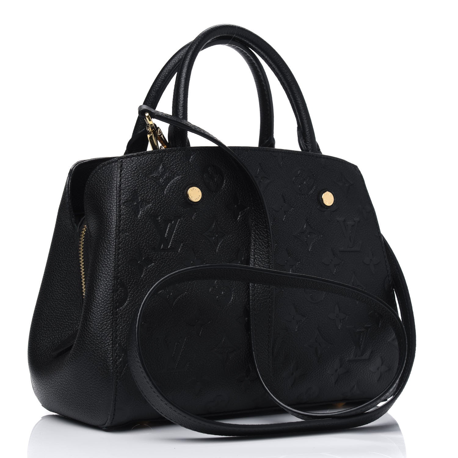 Louis Vuitton Empreinte Montaigne BB Black 2 of 4